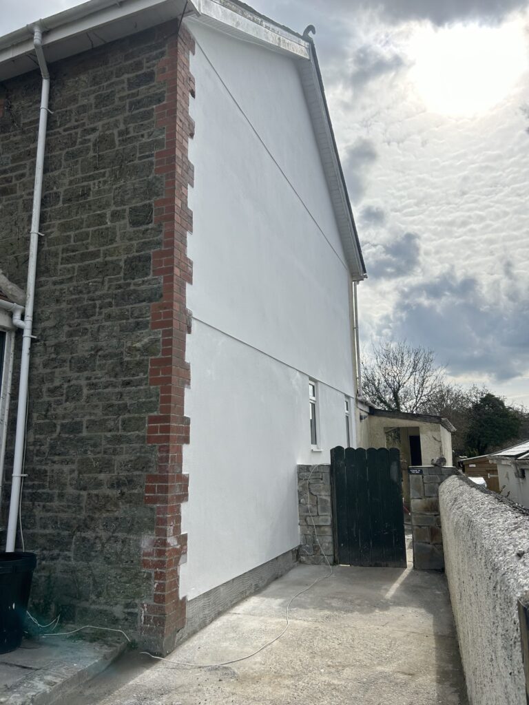 gable end house render