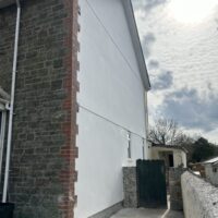 gable end house render