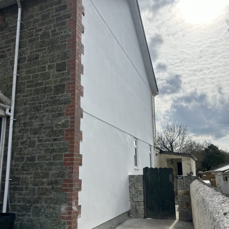 gable end house render