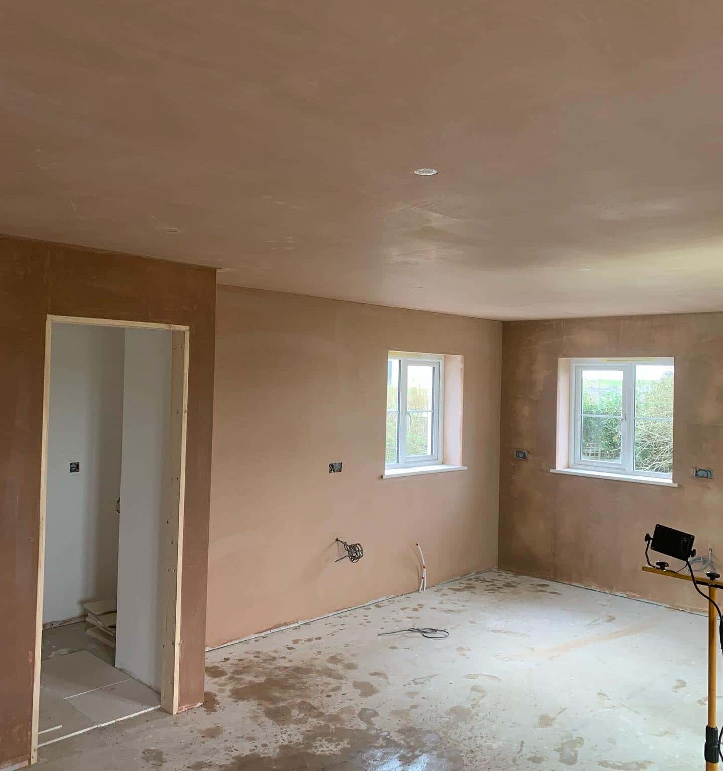 tavistock plastering services internal plastering room